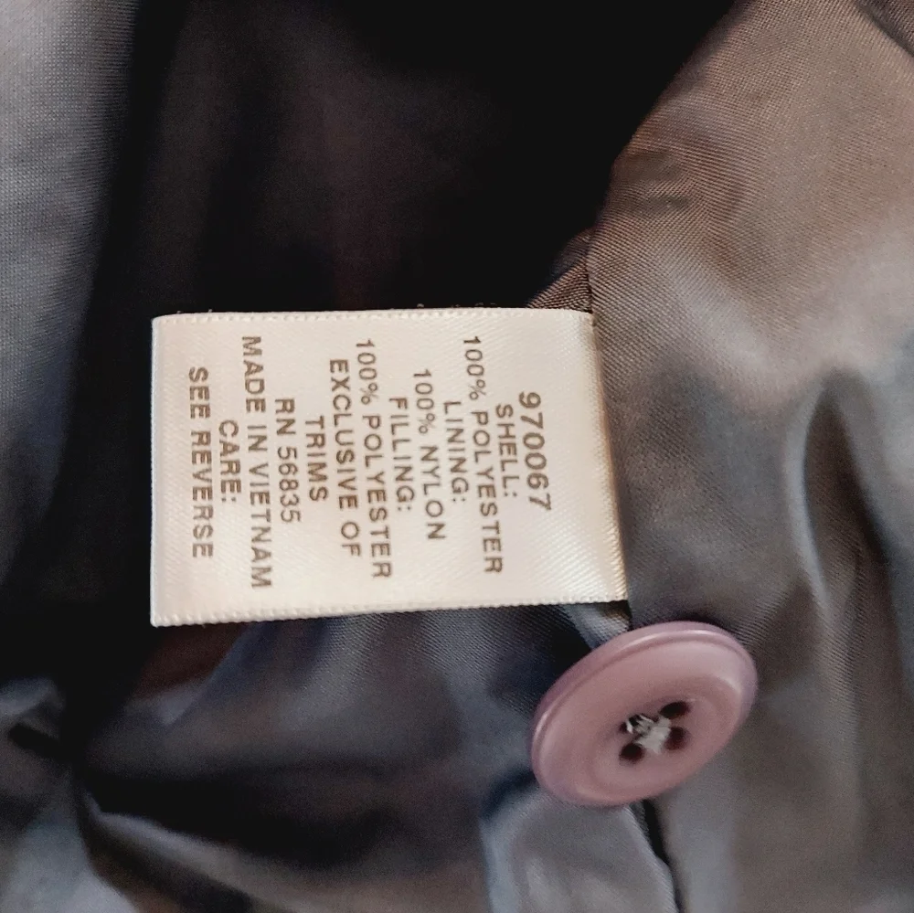 Cabela’s Women's Diamond Quilted Faux Suede Button Up Vest Slate Gray Size Large